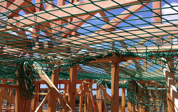 Safety Nets NZ ensure your residential construction site is safe